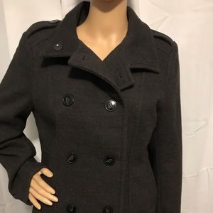 Wool blend jacket